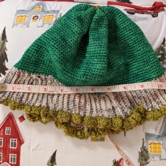 Handcrafted crochet soft beanie hat washable wool - Picture 13 of 15